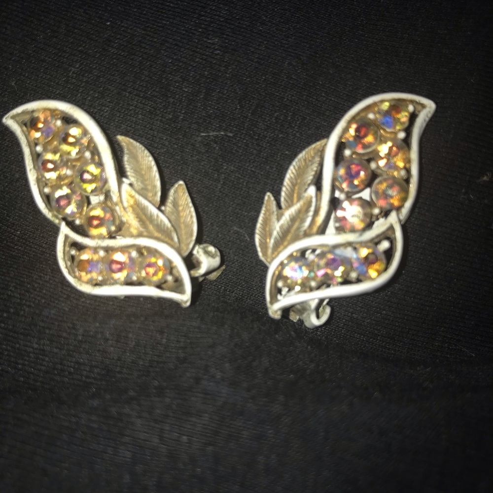 Sparkly Clip-On Earrings